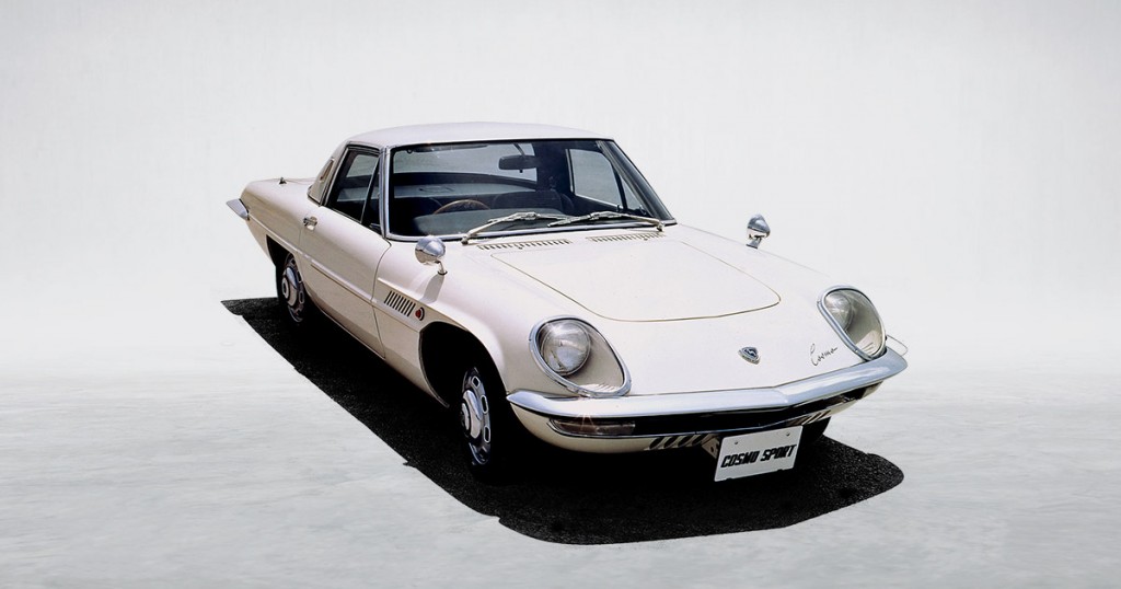 マツダ100周年記念】コスモスポーツ展示＆記念プレゼンテーション